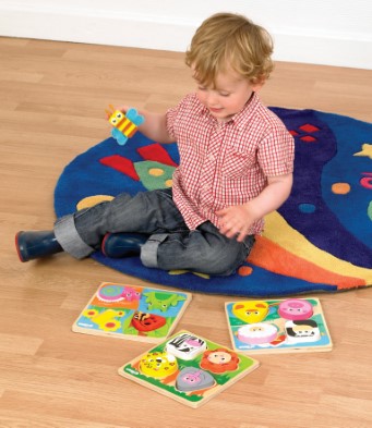 T-0024 Tidlo Touch and Feel Bugs Puzzle 002