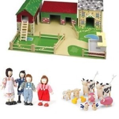 toy farm set for kids tidlo Oldfield farm