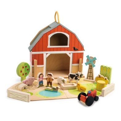 tender leaf toys little barn set